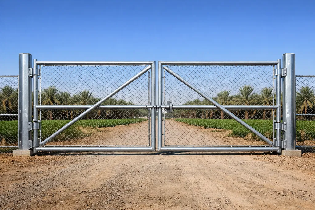 بوابات شبوك مزارع كبيرة - منتج من شبوك المملكة