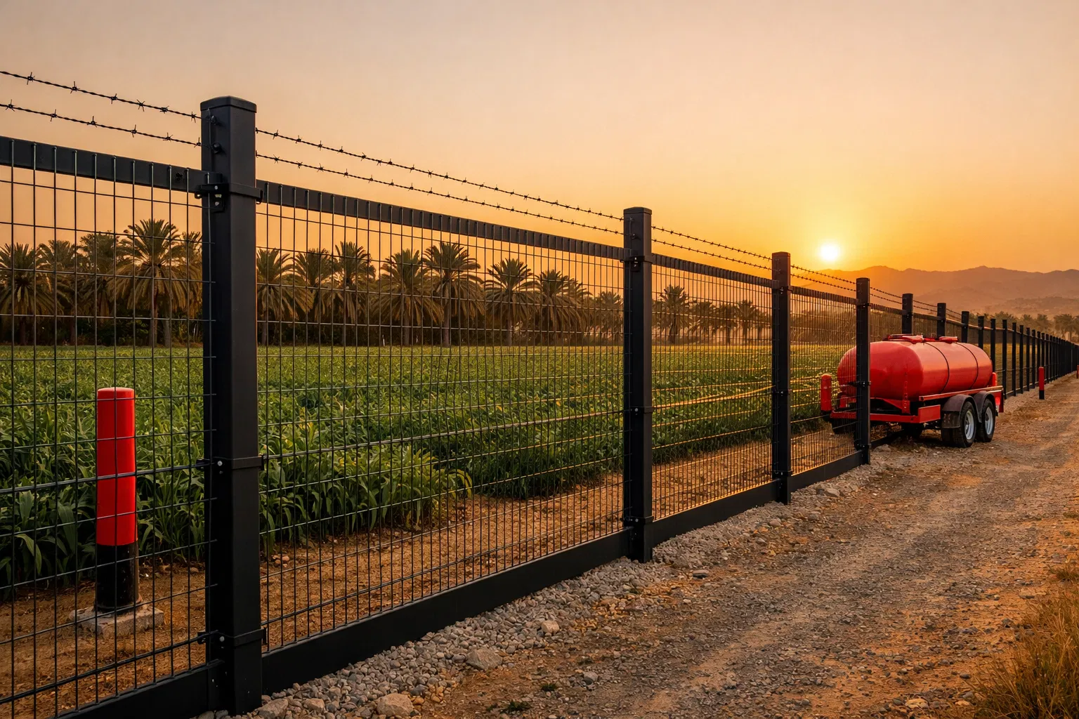 الدليل الشامل لتركيب وتسييج المزارع والأراضي في السعودية