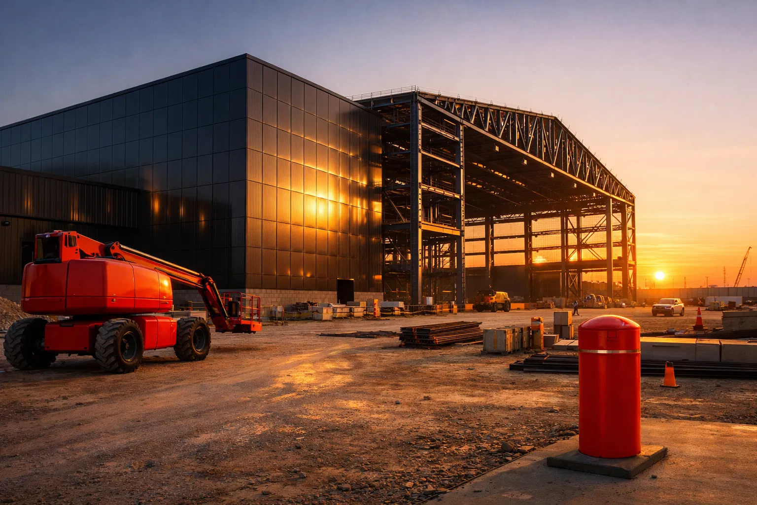 مقاول بناء هناجر ومستودعات في السعودية 2026